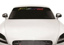 Windshield Decal Car Sticker Colorful Reflective Graphics Window Decoration