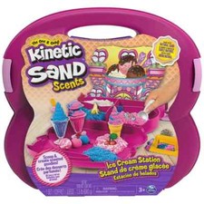 Kinetic Sand Scents Ice Cream Station Set with Tools & Accessories 679g