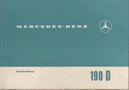 Mercedes 110 rear - w, d