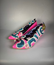 Irregular Choice Happy Smile Pink Flats - EUR 37