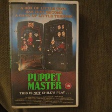 Puppet Master Big Box VHS PAL