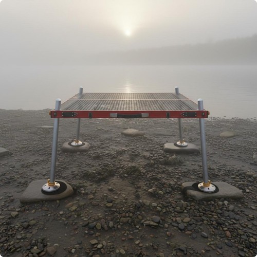 Aluminum fishing stand ultra - stand,