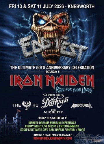Iron maiden knebworth july - maiden,