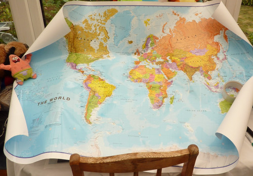 Executive large world - world, map