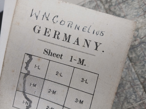 Ww1 british sheet - ww1, map