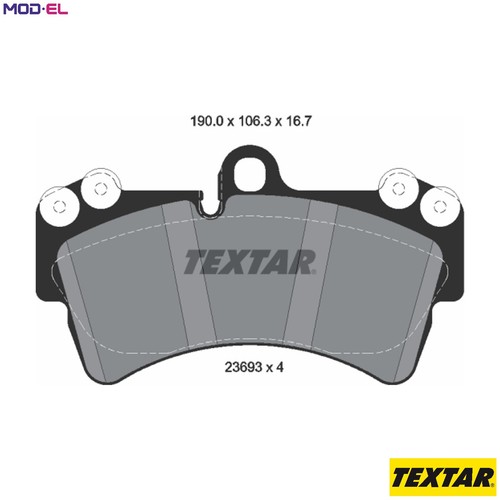 Brake pad set disc - pad,