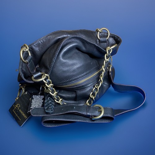 Makowsky black leather - b.,