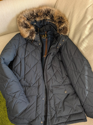 Barbour puffer parka coat - barbour, puffer/parka