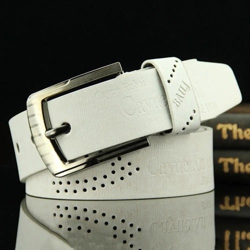 Mens leather belt - mens, vintage