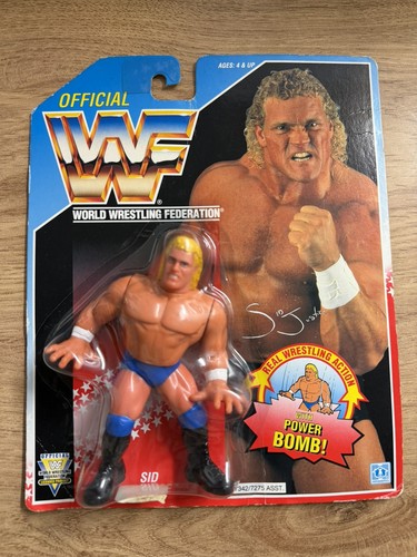 Wwf wwe hasbro moc sid - hasbro,