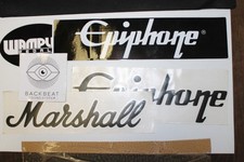 Guitar Brand Stickers - 5 Stickers