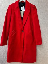 BNWT Zara ladies red coat size S  CG L34