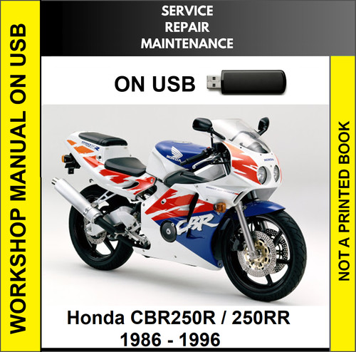 Honda cbr250r cbr250rr 1986 - honda,