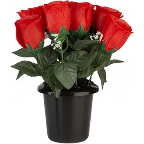 Graveside artificial flowers - graveside,