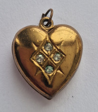 Antique Sliding Heart Locket