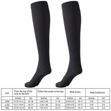Compression Socks For Men & Women Varicose Veins Anti-Fatigue Flight Running NHS