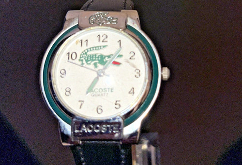 Vintage lacoste watch fully - watch,,