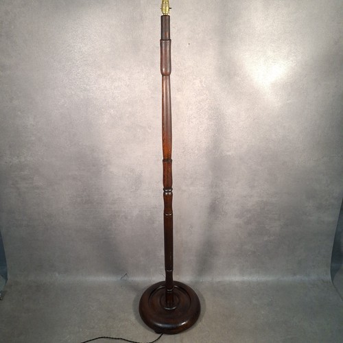 Vintage dark wood turned - dark,