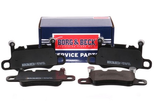 Borg beck front rear pads - front,