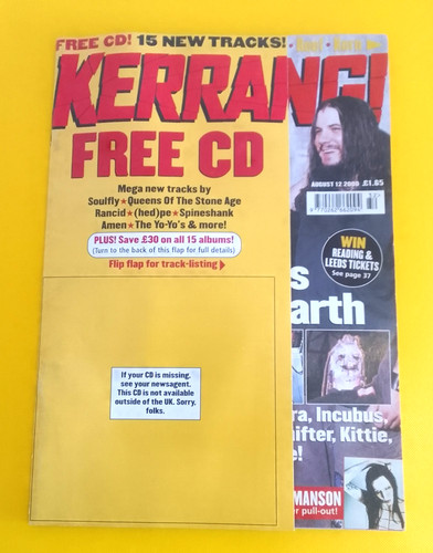 Kerrang 814 august 12 - no.814, 2000