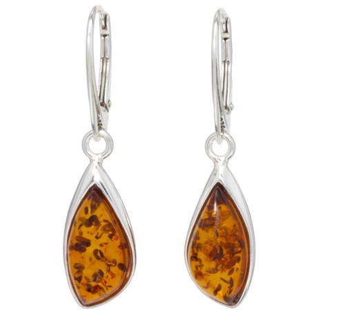 Natural baltic amber sterling - natural,