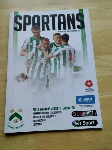 2017 blyth spartans - 2017/18,