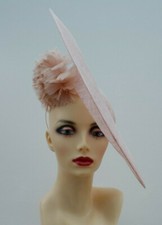  Nude Sinamay & Feather