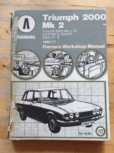 Autobooks triumph 2000 5pi - triumph, 2.5pi