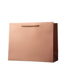 Luxury ROSE GOLD Gift Bag with rope handles UK Manufacturer - CHOOSE YOUR SIZE