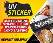 Customised 3D Stickers Personalised UV DTF Transfers Wholesale Labels Packaging