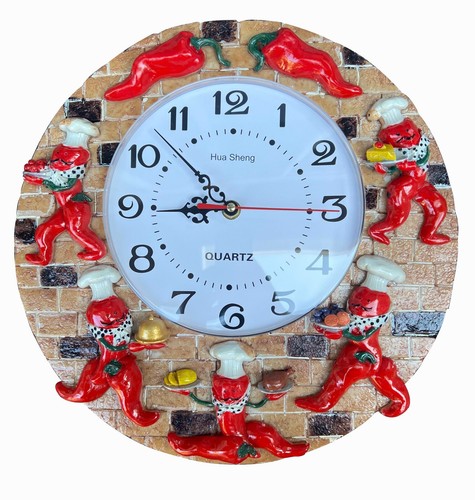 Wall clock inches - wall, clock,12