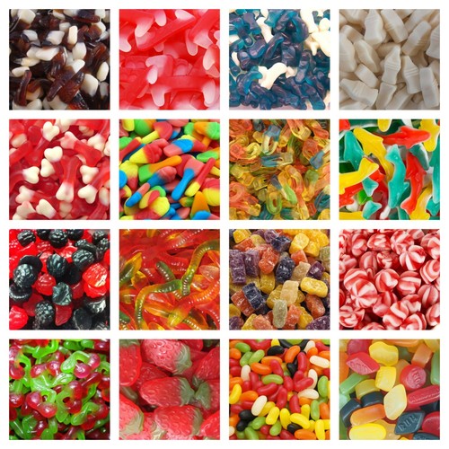 Pick mix retro sweets - n,