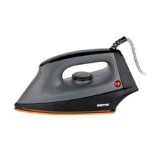 GEEPAS 1200W Heavy Weight Dry Iron Professional Iron for Industry Home Use, Grey