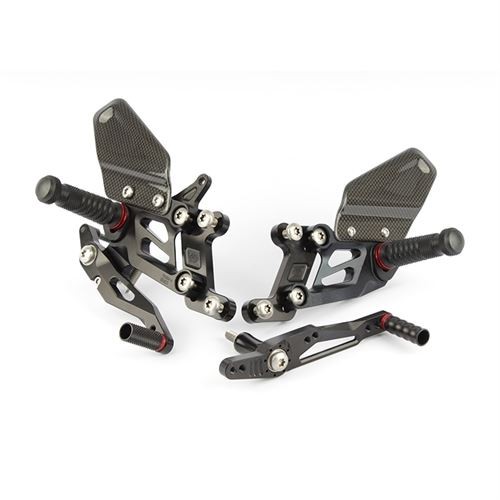 Gilles racing rearset kit - gilles, fx