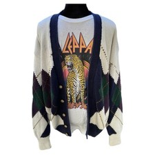 Vintage Structure Cardigan 90s