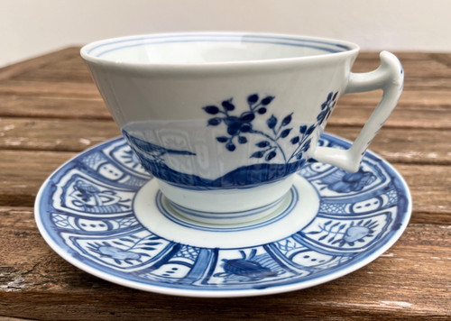 Chinese handpainted blue - handpainted,