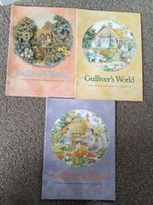 GULLIVERS WORLD  1996 Lilliput Lane Collectors Club Magazines 3 Issues