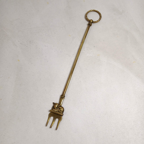 Brass vintage goblin toasting - vintage,