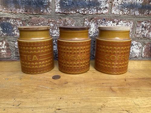 Set hornsea saffron brown - set, 3