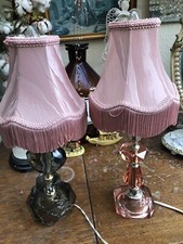 Vintage Pair Of Glass Bodied