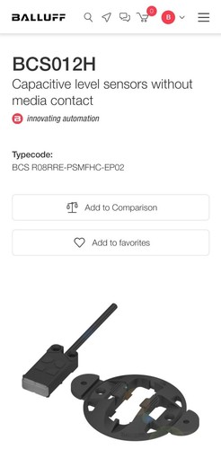 Capacitive level sensor - capacitive,