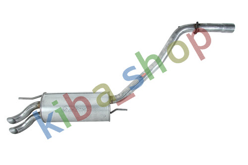 Exhaust system rear silencer - system,