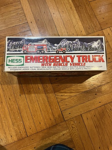 Hess 2005 emergency truck - hess,