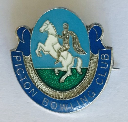 Picton bowling club - bowling, badge