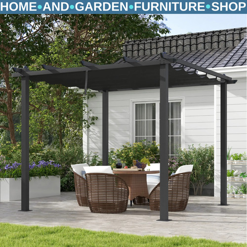 Large metal pergola - large,