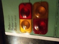 Zetor rear lights lenses