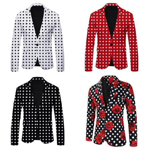 Polka dots blazers - polka, classic