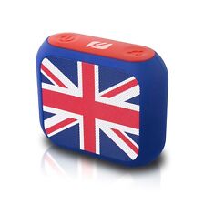 Muse Bluetooth Portable Speaker, Hands Free, Aux In Jack, Union Jack M-312BTK