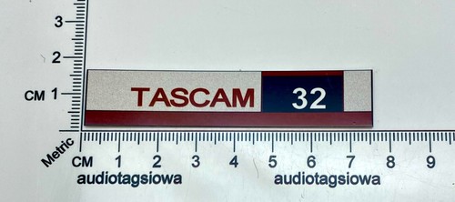 Tascam tape deck badge - 32,