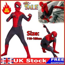UK Kid Boy Spider-Man Superhero Costume Cosplay Zentai Fancy Dress`Jumpsuit Gift